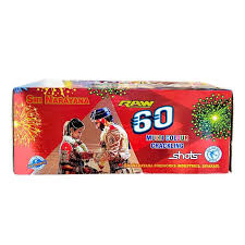 60 SHOT MULTI COLOUR