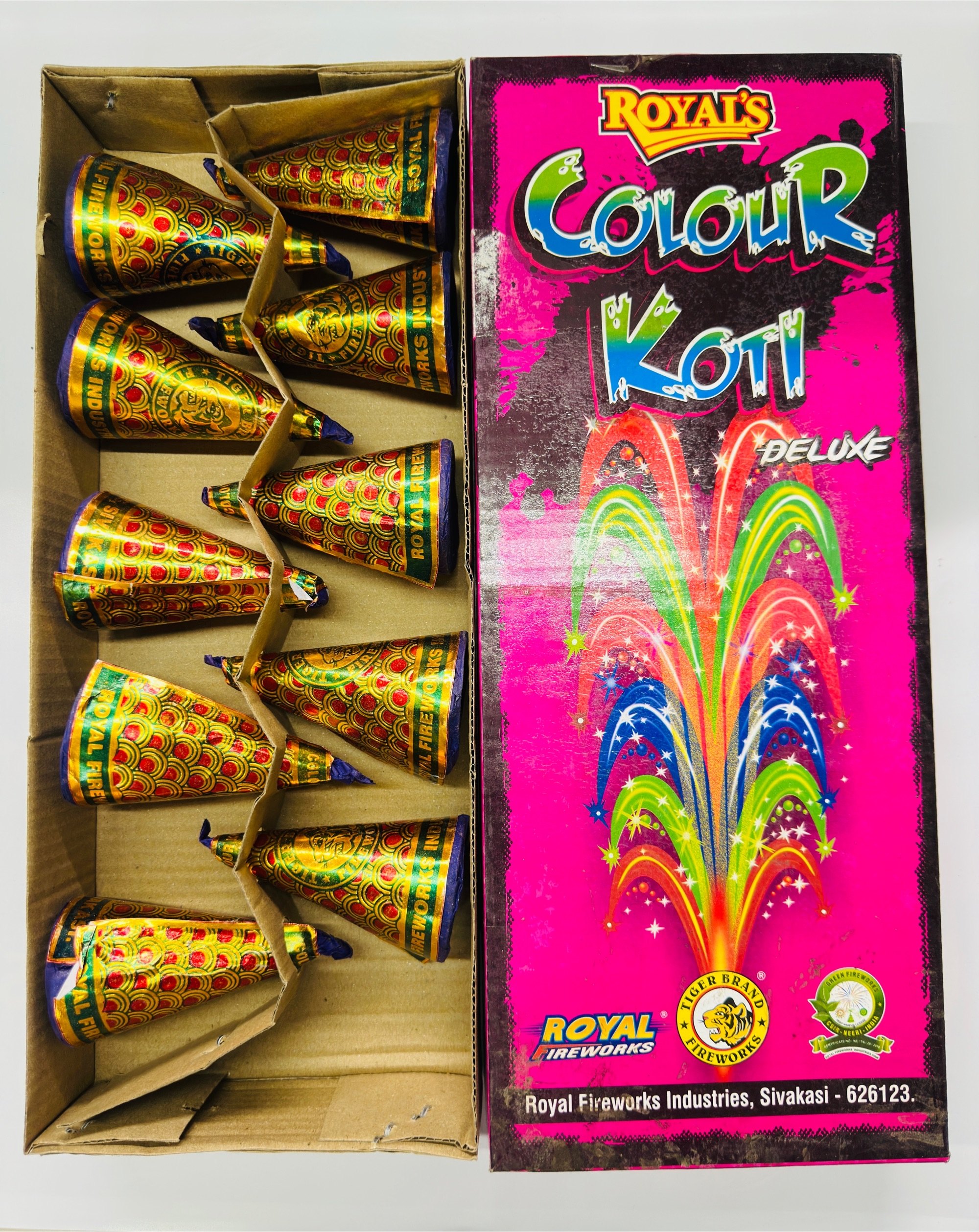 FLOWER POT COLOUR KOTI DLX (5 PCS)